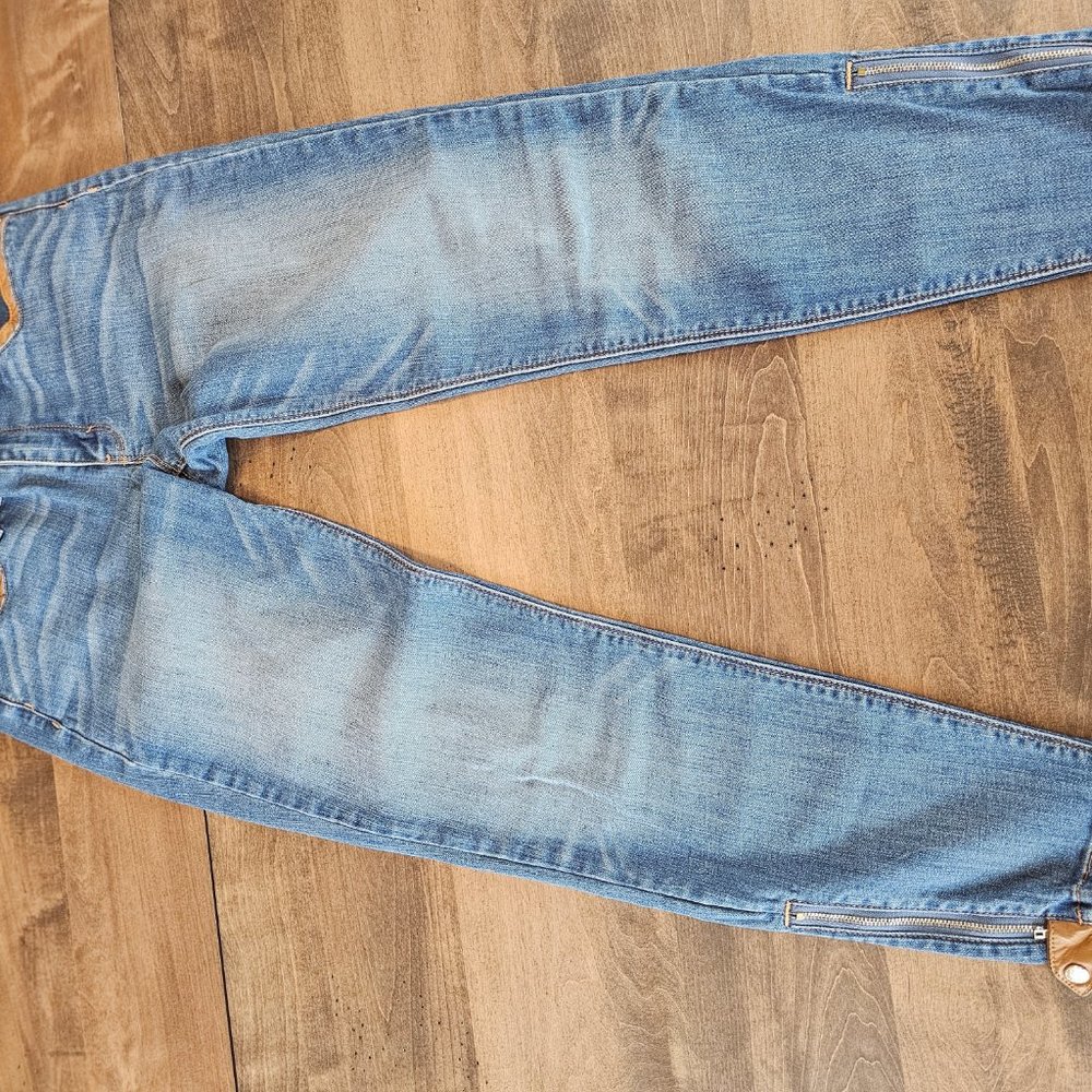 White House Black Market Denim Skimmer